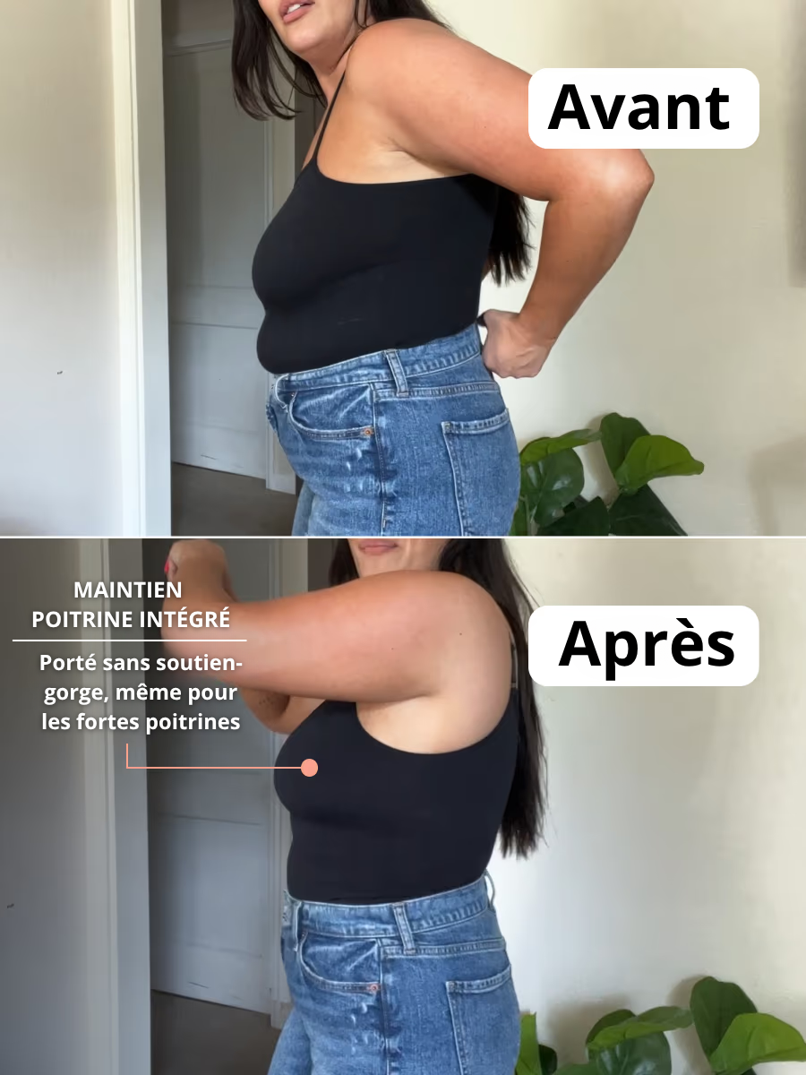 SculptX™ Dos Nu – Bodysuit Gainant Silhouette Instantanée