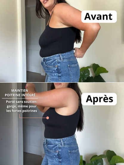 SculptX™ Dos Nu – Bodysuit Gainant Silhouette Instantanée